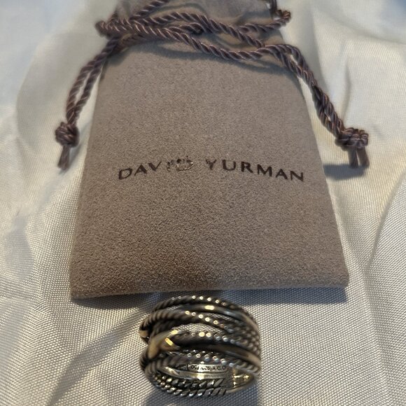David Yurman Jewelry - David Yurman Double X Crossover Ring